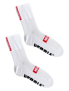 Ponožky 3/4 Socks Extra Mile White - NEBBIA