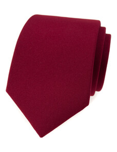 Avantgard Bordó jednobarevná matná luxusní kravata