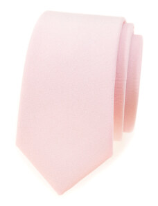 Avantgard Lososová matná luxusní slim kravata