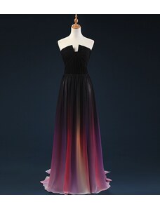 Donna Bridal nádherné Ombré šaty bez ramínek