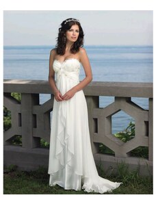 Donna Bridal nádherné svatební šaty s rozparkem