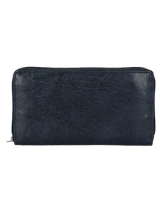 Dámská kožená peněženka tmavě modrá - Tomas Imvilophu tmavě modrá