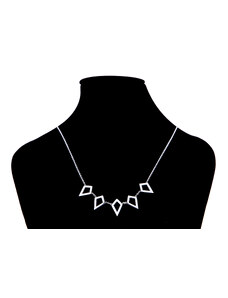 Klenoty z oceli Dámský náhrdelník s pěti ozdobami