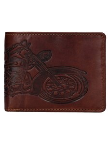 Pánská kožená peněženka LAGEN 6535 hnědá