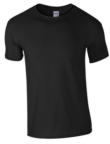 GILDAN Unisex tričko černé
