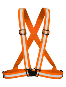 DYKENO Strafox výstražný kříž na tělo oranžový