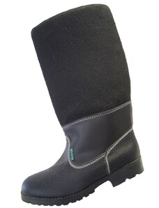 ELSTROTE Koženofilcová zimní obuv O1 91300