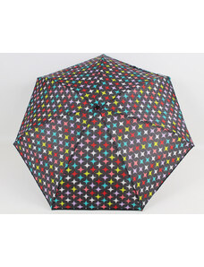 Bolero Dámský skládací deštník mini Hvězdy