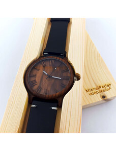 Dřevěná krabička na hodinky