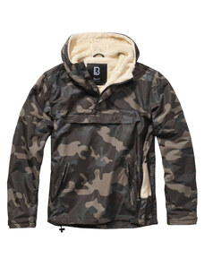 Brandit Windbreaker Sherpa bunda darkcamo