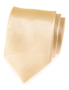 Pánská kravata béžová s leskem Avantgard 559-799