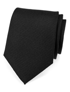 Pánská kravata černá matná Avantgard 561-14926