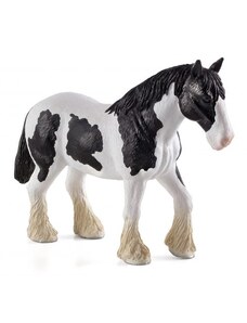Mojo Animal Planet Clydesdale kůň černobílý