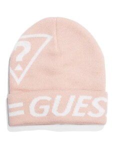 GUESS čepice Collegiate Triangle Beanie blush, 13592