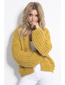 Glara Dámský vlněný pletený svetr