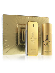 Paco Rabanne 1 Million dárková sada pro muže toaletní voda 100 ml + deosprej 150 ml