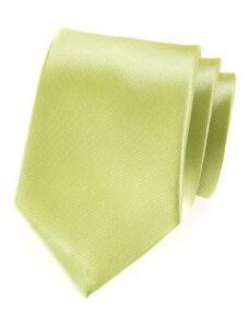 Pánská kravata limetková s leskem Avantgard 561-9045