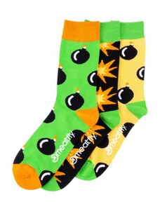 MeatFly Ponožky Bomb socks 2022 L03