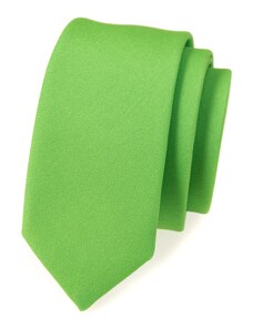 Úzká kravata SLIM zelená mat Avantgard 571-9829