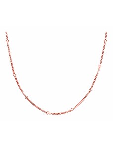 OLIVIE CHOKER ROSE kuličkový stříbrný řetízek 4599