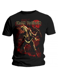 Spiral Pánské tričko Iron Maiden - Benjamin Breeg Red Graphic Rock Off IMTEE62MB