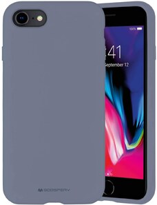 Ochranný kryt pro iPhone 7 / 8 / SE (2020/2022) - Mercury, Silicone Lavender Gray