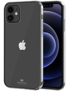 Ochranný kryt pro iPhone 12 mini - Mercury, Jelly Transparent
