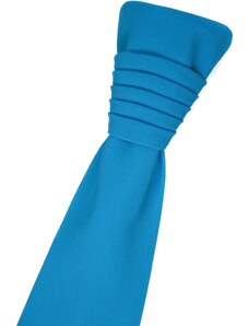 Tyrkysová francouzská kravata s kapesníčkem Avantgard 577-9834