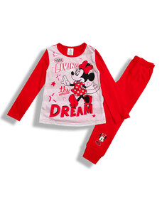 Disney Dětské dívčí pyžamo Minnie Mouse 4-10 let
