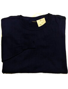 Pánský pulovr modrý XXL 100% bavlna