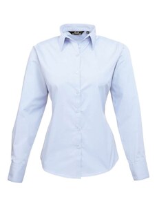 MOE košile dámská 067 dvojitý límeček světle modrá - GLAMI.cz