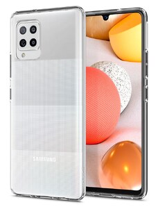 Ochranný kryt pro Samsung Galaxy A42 5G - Spigen, Liquid Crystal Clear