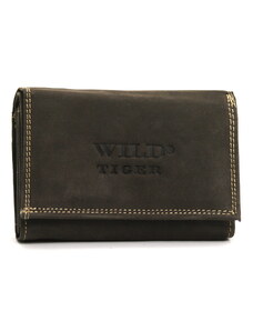 Wild Tiger Dámská kožená peněženka Wild T., hnědá