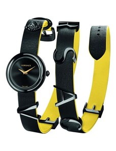 Versace V-flare hodinky černé