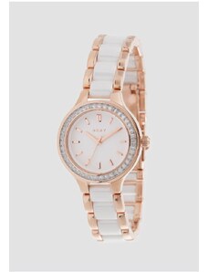 DKNY hodinky bílé Chambers NY2496