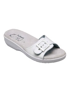 Santé SI/03D1 bílé zdravotní pantofle