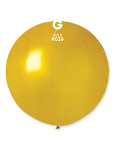 Gemar Kulatý metalický balonek 80 cm zlatý