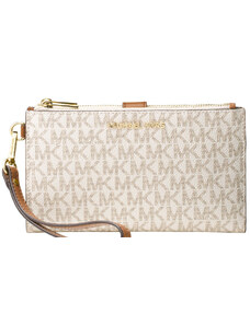 Michael Kors Peněženka Jet Set Travel Double Zip Vanilla