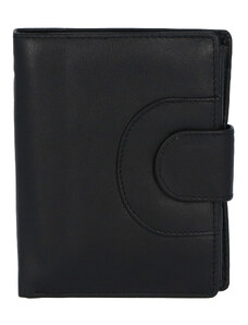 Elegantní kožená peněženka černá - Tomas Pilia černá