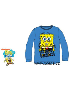 Sun City Sponge Bob tričko modré model A1