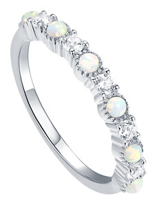 OLIVIE Luxusní stříbrný prsten 4825