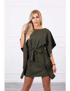 Kesi Šaty batwings Oversize khaki