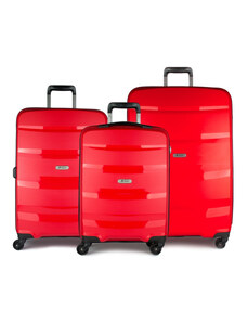 AIRTEX PARIS Cestovní kufr Madeleine S Červená
