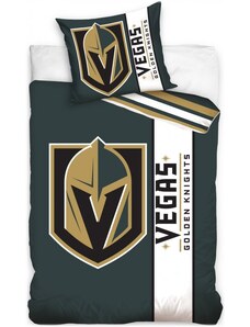 TipTrade (CZ) Hokejové ložní povlečení NHL Vegas Golden Knights - série Belt - 70 x 90 cm + 140 x 200 cm