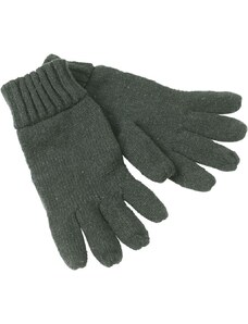 Myrtle Beach Rukavice Melange Gloves Basic Myrtle Beach (MB7980) Šedozelená S/M