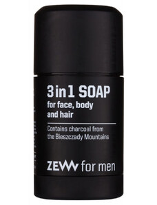 ZEW for men mýdlo na obličej, tělo a vousy 3v1 85ml