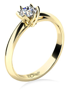 Couple Zlatý dámský prsten Lucille 6814239 Velikost prstenu: 51