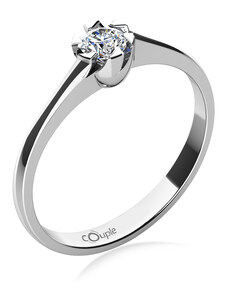 Couple Zlatý dámský prsten Jess 6864037 Velikost prstenu: 52