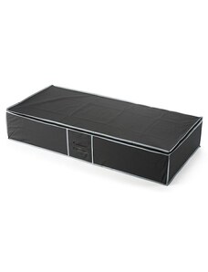 Textilní úložný box na oblečení pod postel Compactor URBAN 95 x 45 x18 cm – černý