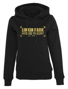 Merchcode Ladies Dámské logo Linkin Park Anniversay Hoody černé